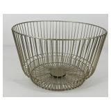 Gold Tone Metal Basket