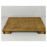 Carved Wooden Desk Stand