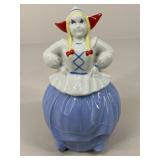 Vintage Dutch Girl Cookie Jar