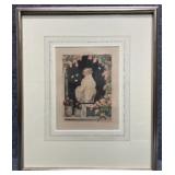 Louis Icart "Summer" S/N Colored Etching
