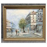 Original Oil Painting on Canvas Signed Burnett
