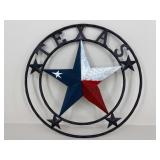 Metal Texas Star Wall Sign