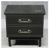 American of Martinsville Two Drawer Night Stand
