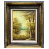 Original Oil Painting on Canvas Signed Cantrell