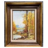 Original Oil Painting on Canvas Signed