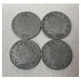 Liberty V Nickels / 4 pc