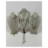Betsey Johnson Necklaces / 5 pc