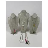 Betsey Johnson Necklaces / 6 pc