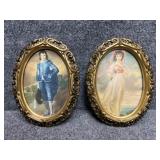 2/PC Vintage Pinkie and Blue Boy