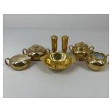 Hand Painted 22 Karat Ceramic Dishware