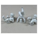 Ceramic Angels / 3 pc