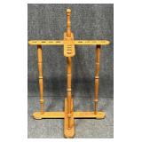 Wood Pool Cue Stand