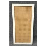 Framed Peg Board