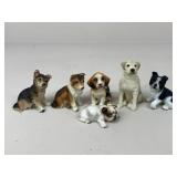 Assorted Dog Figures / 6 pc