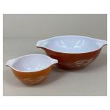 Pyrex "Autumn Harvest" Cinderella Bowls / 2 pc