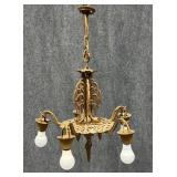 Pair of Metal Light Fixtures