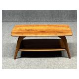 Mid Century Modern Wood Coffee Table