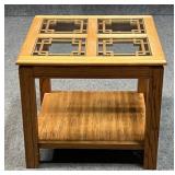 Wood End Table
