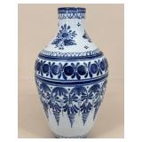 Blue & White Ceramic Vase