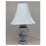 Hand Painted Porcelain Lamp