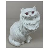 Ceramic Persian Cat Figure