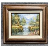 Original Oil Painting on Canvas Signed