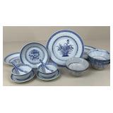 Blue & White Ceramic Dishware