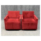 Pair of Steelcase Coalesse Club Chairs