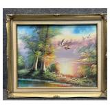 Original Oil Painting on Canvas Signed Kent