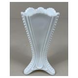 Milk Glass Vase