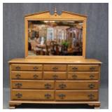 Ethan Allen Dresser w / Mirror