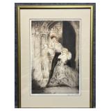 Louis Icart "Don Juan" Colored Etching