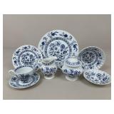 J&G Classic Meakin "Blue Nordic" Dishware