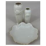 Lenox Vases & Bowls /3 pc