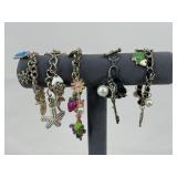 Betsey Johnson Bracelets / 5 pc
