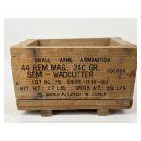 Wooden Small Ammunition Box