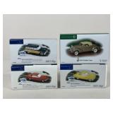 Dept 56 Accessories "Ford & Cadillac" / 4 pc