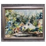 Original Oil Painting on Canvas Signed J.Chetcuti