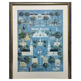 Rhode Island Print Signed Maxwell Mays