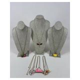 Betsey Johnson Necklaces / 6 pc