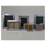 Handmade Pewter Photo Frames|9 pc