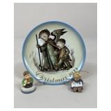 Hummel Goebel & Schmid Ornaments & Plate