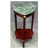 Fern Stand w / Heart Shaped Stone Top