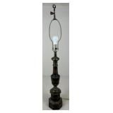 Painted Metal Lamp