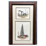 Al Richardson S/N Hand-colored Print