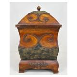 Decorative Metal Storage Bin