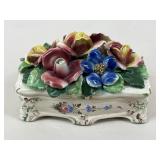 Capodimonte Majello Porcelain Trinket Box
