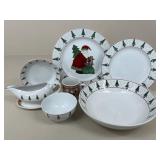 Debbie Mumm "Magic Of Santa" China Set
