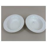 Ralph Lauren Wedgwood "Claire" Oval Bowls|2 pc