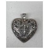 Sterling Silver Heart Pendent